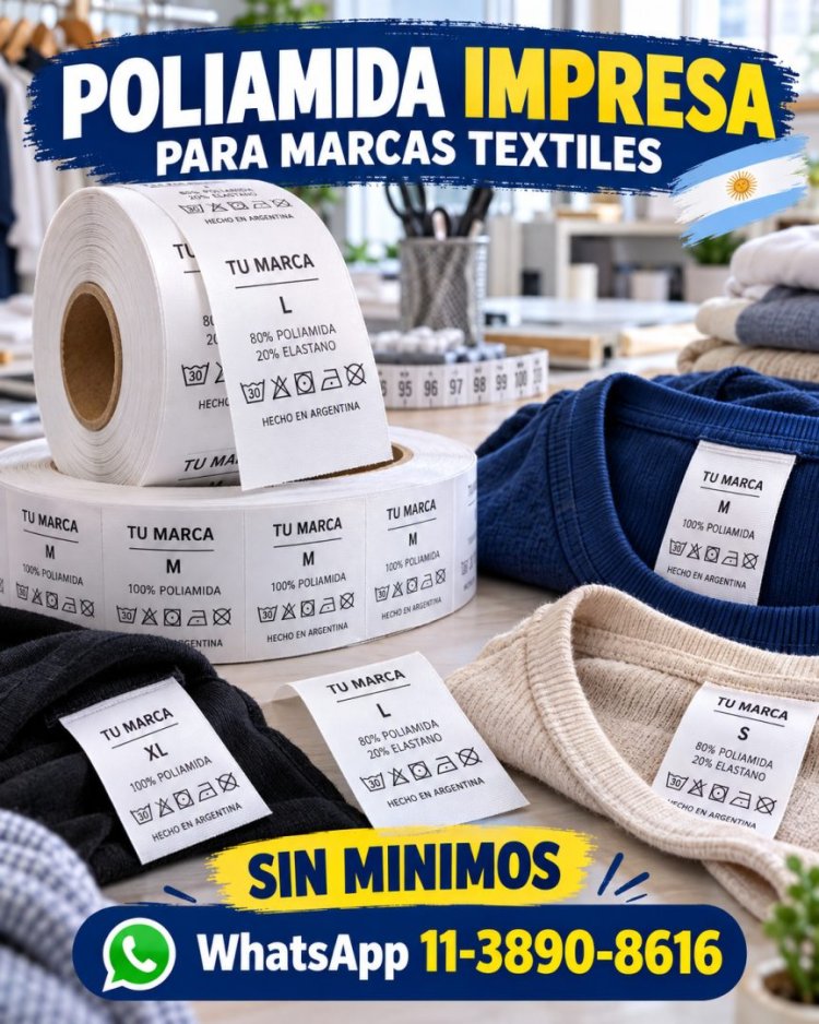Poliamida impresa para marcas textiles