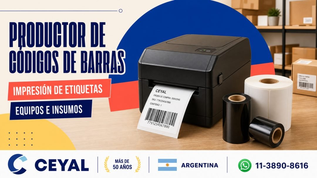 Productor de códigos de barras para empresas