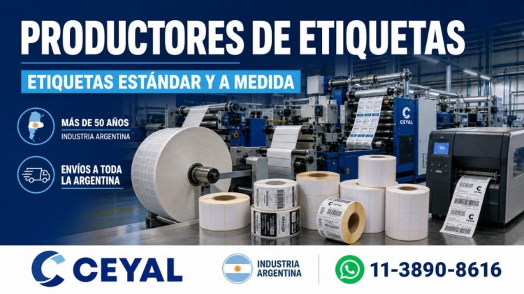 Productores de etiquetas: una solución completa