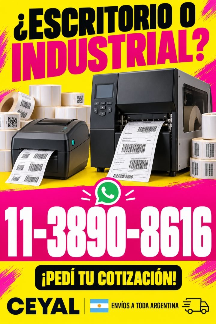 QUE IMPRESORA ME CONVIENE: ESCRITORIO O INDUSTRIAL?