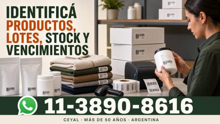 Identificá productos, lotes, stock y vencimientos