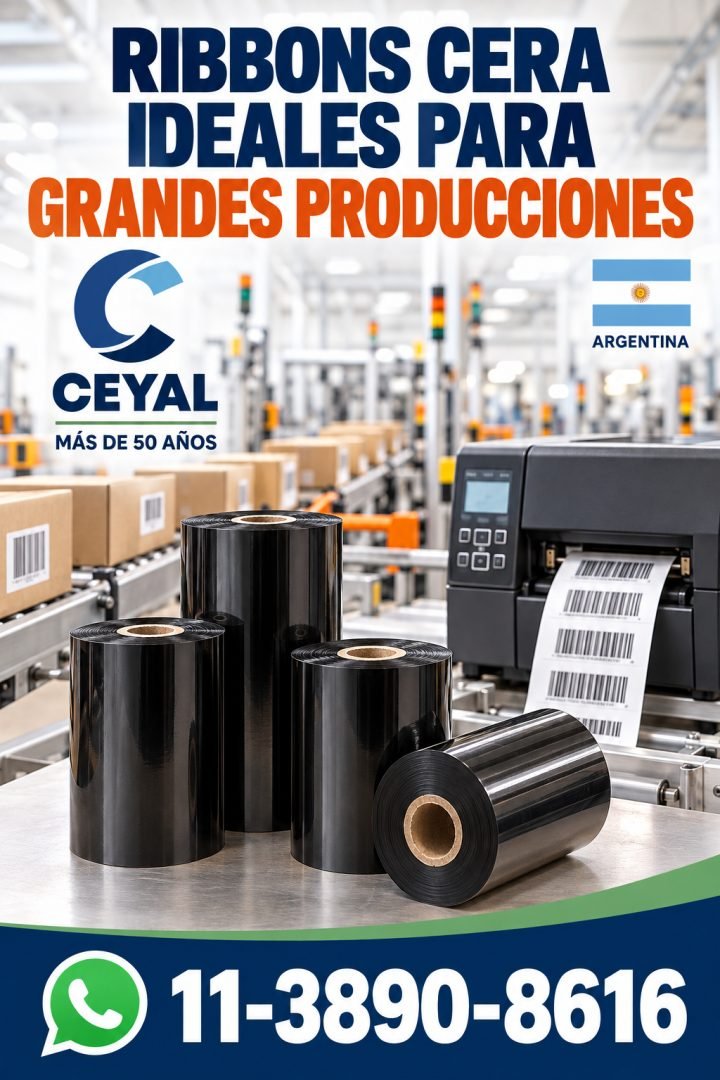 RIBBONS CERA IDEALES PARA GRANDES PRODUCCIONES