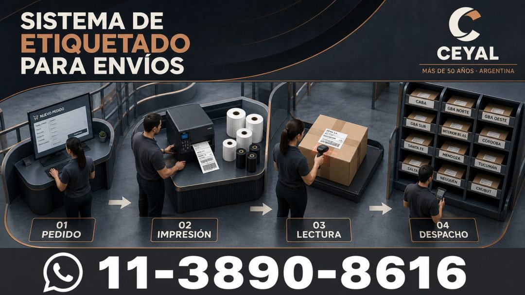 Sistema de etiquetado para envíos