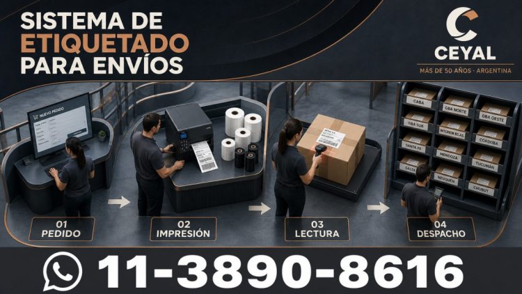 Sistema de etiquetado para envíos
