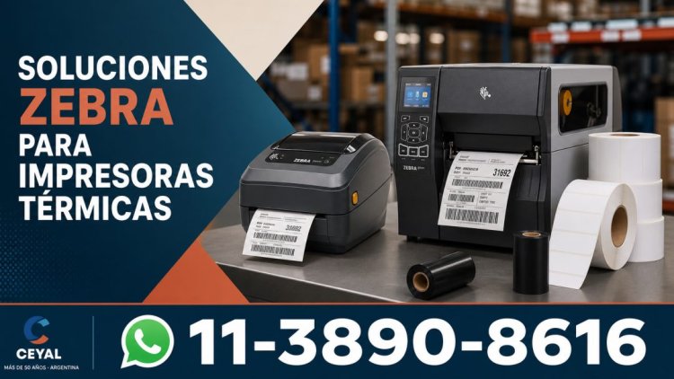 Soluciones Zebra para impresoras térmicas
