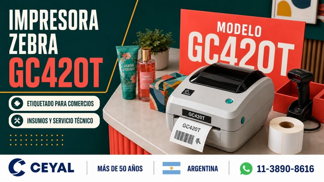 Impresora Zebra GC420T